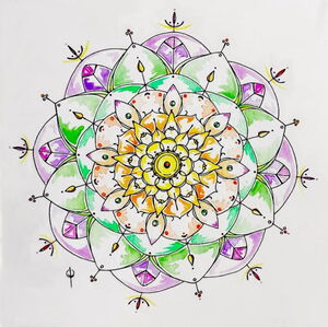 Energie Mandala "Frühlingsretreat"